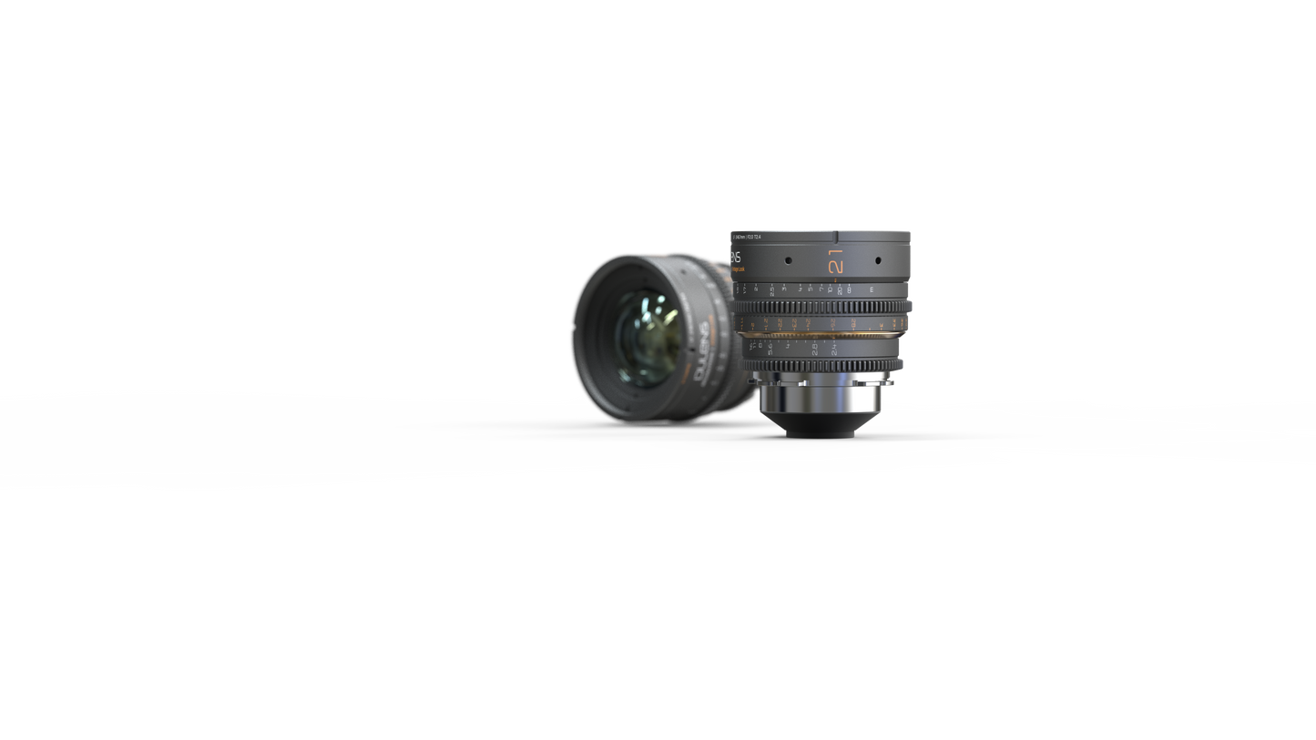 Dulens APO Mini Prime 21mm T2.6 Lens(PL /EF Mount)black