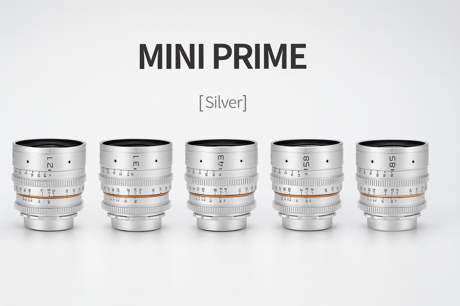 DULENS APO MINI PRIME 5-LENS SET(31mm 43mm 58mm 85mm 110mm)5or6 DULENS APO MINI PRIME 5-LENS SET(31mm 43mm 58mm 85mm 110mm)5or6