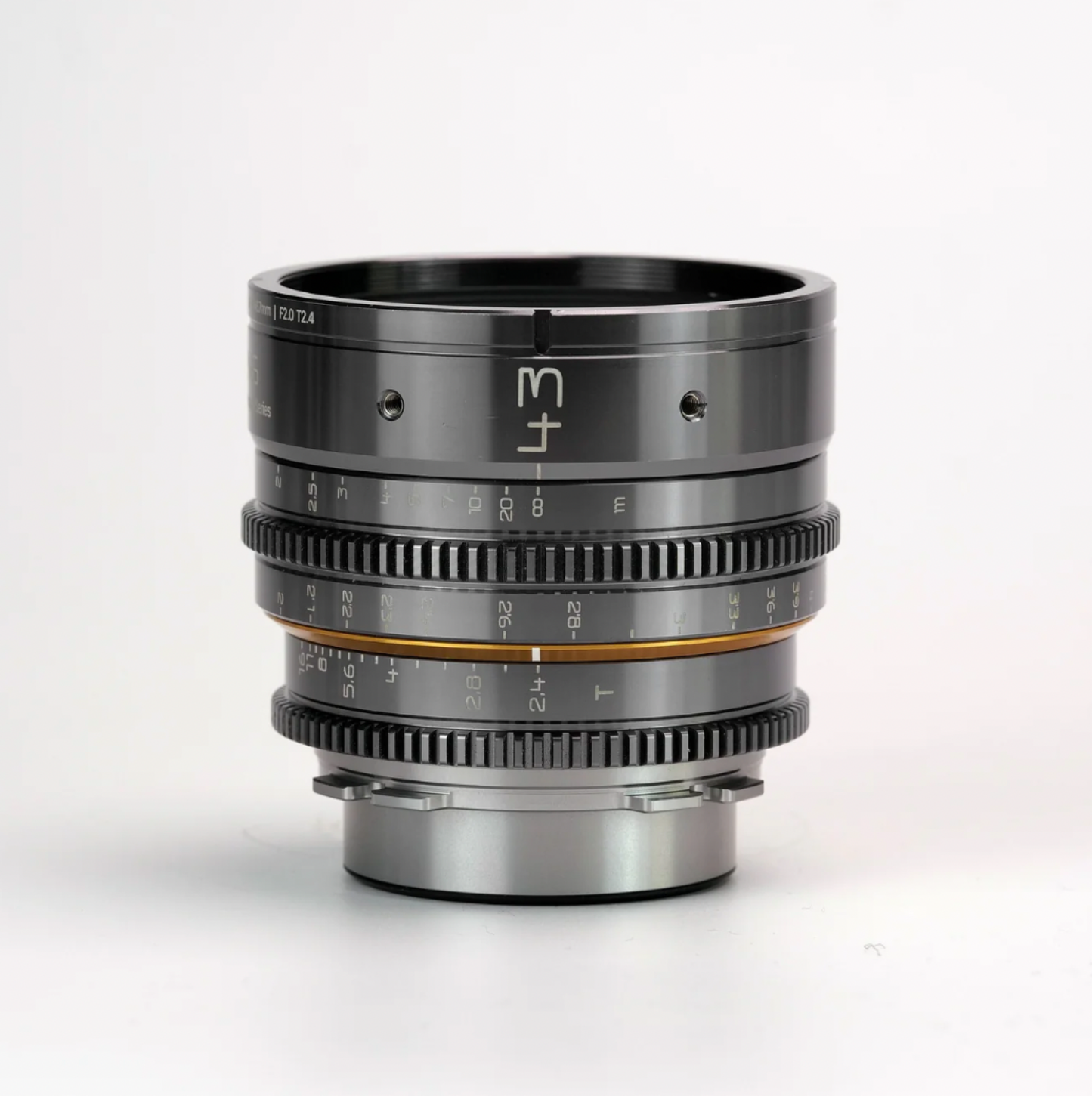 Dulens APO Mini Prime 43mm T2.4 Lens(PL /EF Mount) black/white/Gray/silver/magic black