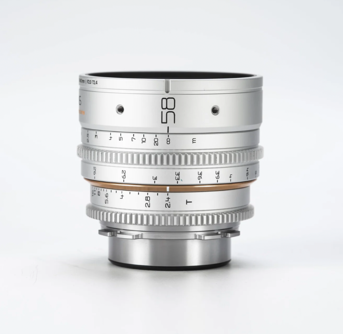 Dulens APO Mini Prime 58mm T2.4 Lens(PL/EF Mount)black/white/Gray/Silver/magic black