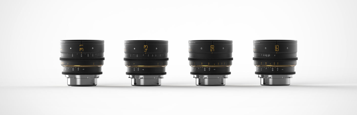 DULENS APO MINI PRIME 5-LENS SET(21mm 31mm 43mm 58mm 85mm)pl mount