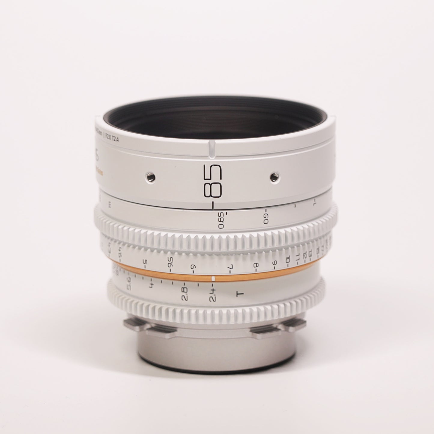 Dulens APO Mini Prime 85mm T2.4 Lens(PL Mount)white/gray