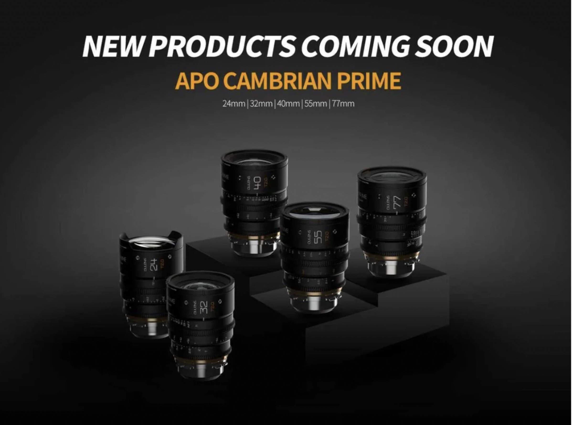 DULENS APO Cambrian Prime 6 Lens Kit 전체 구성