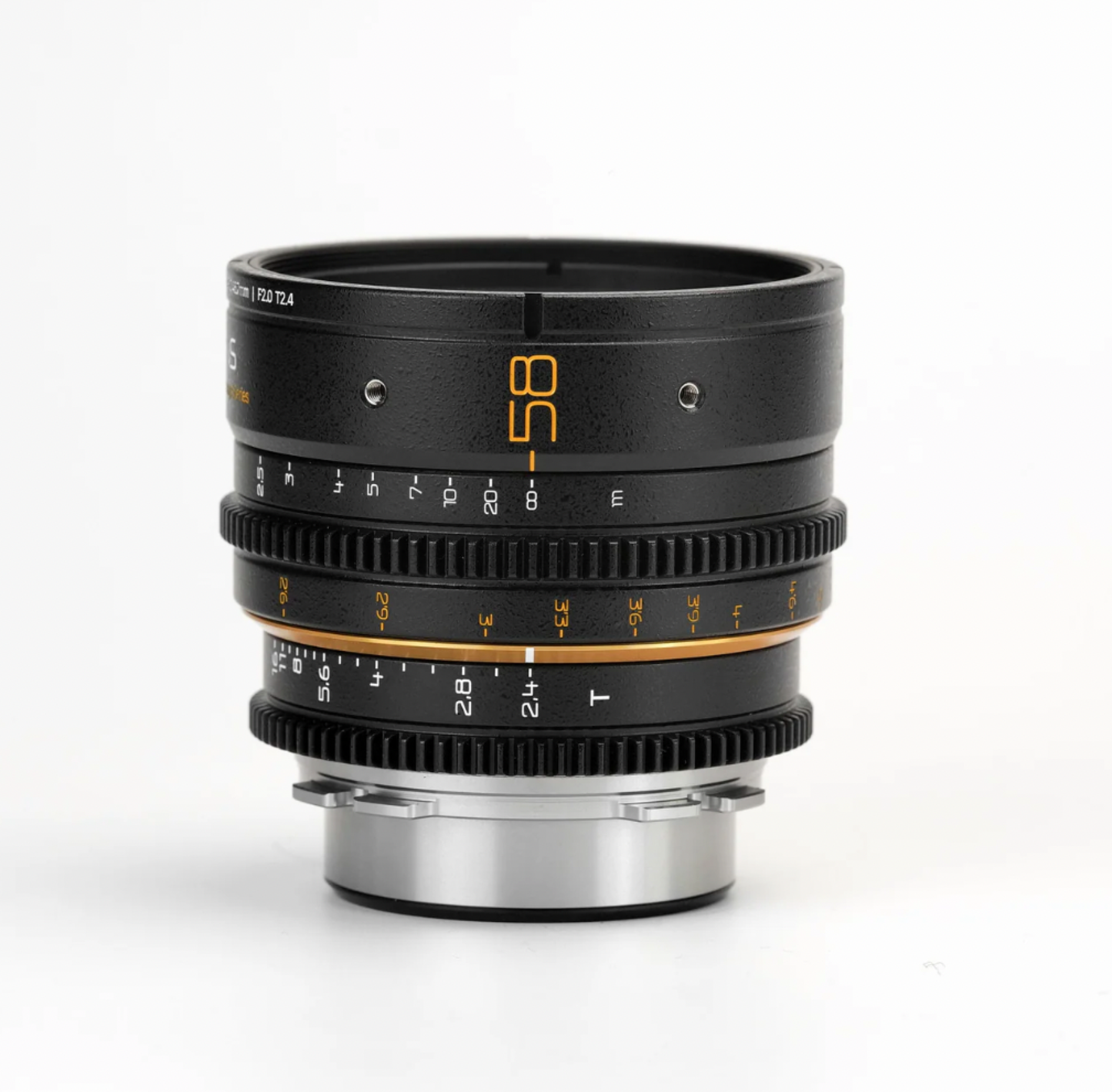 Dulens APO Mini Prime 58mm T2.4 Lens(PL/EF Mount)black/white/Gray/Silver/magic black